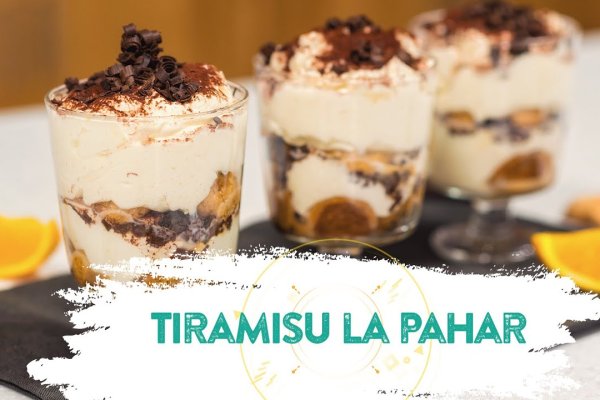 Tiramisu reţetă reinterpretata