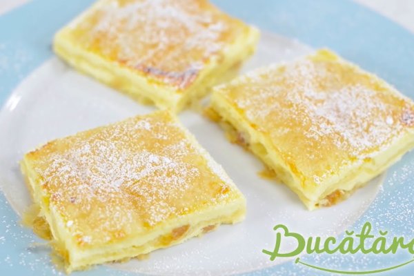 Placinta de casa cu iaurt grecesc - Reteta video