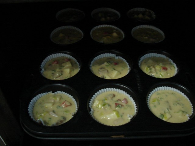 Muffins aperitiv