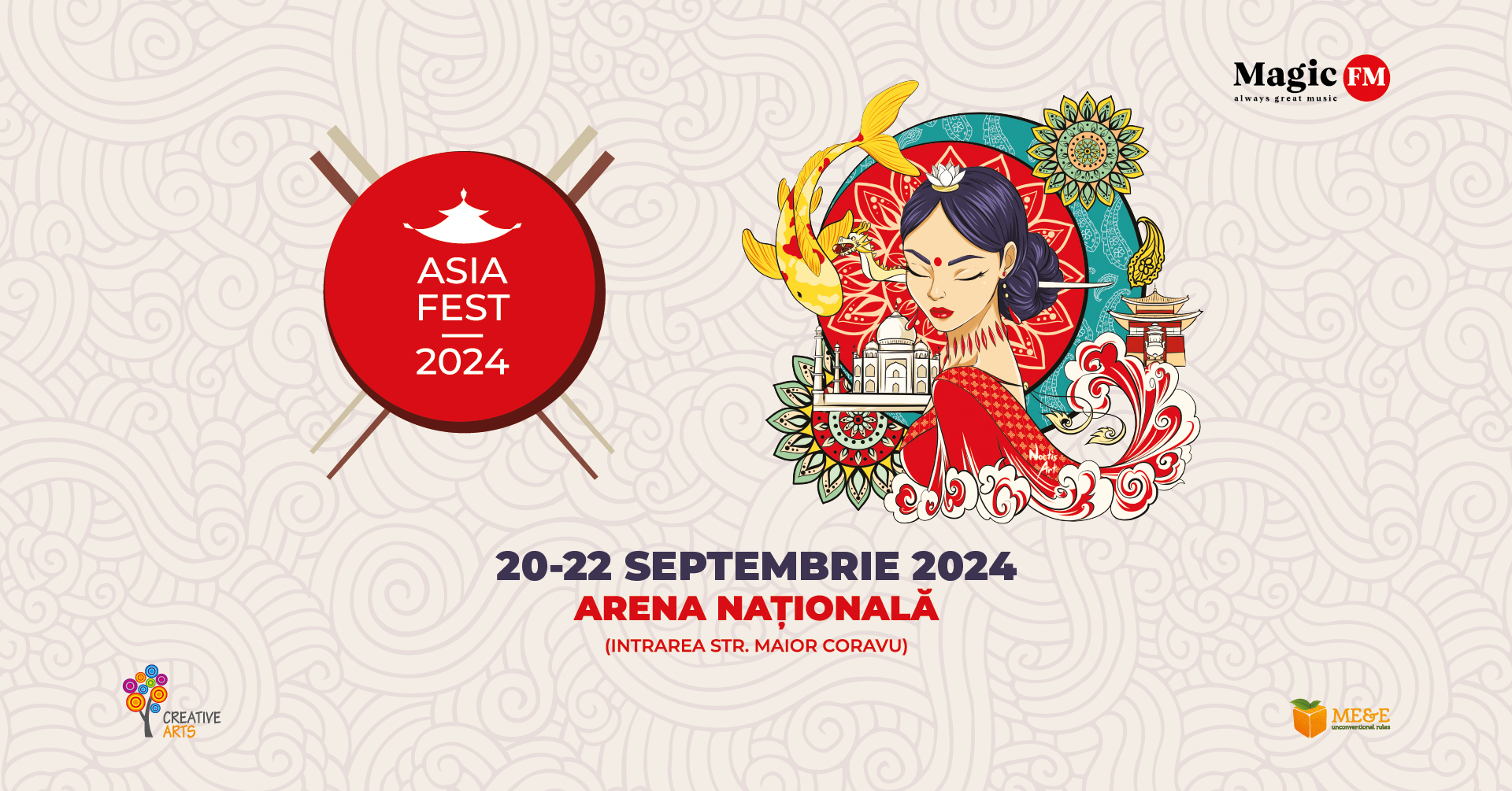 ASIA FEST are loc între 20 și 22 septembrie, în București Tradiții și gastronomie din 15 țări asiatice, la Arena Națională