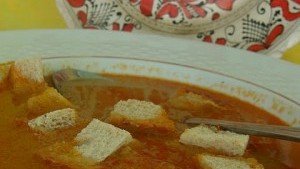 Supa ungureasca de chimen