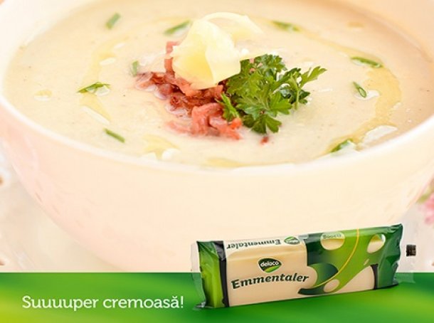 Supa Crema De Conopida Cu Emmentaler Supe De Legume Culinar Ro