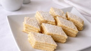 Prajitura cu crema de lapte condensat